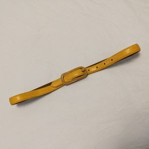 Snakeskin-style belt